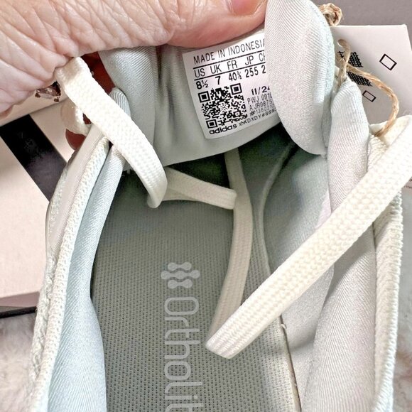 Adidas JogIt W Shoes Womens Size 8.5 Mint Green White Running Ortholite JR0875 - Picture 7 of 9